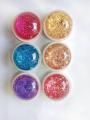 Water Glitter Pop Socket Phone Grip and Stand with Reusable Adhesive for Mobile and Tablet. 