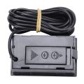 Thermometer digital LCD -40 Degrees Celsius + 110 Degrees Celsius Temperature measuring instrument Temperature gauge, 2 Meter. 