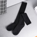 Women Long Socks Cashmere Women Boot Solid Wool Thigh Stocking Skinny Casual Cotton Over Knee-High Fluffy Female Long Knee Sock. 