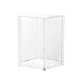 【HOT】 Ins Transparent Acrylic Square Pen Holder Desktop Organizer Student Desktop Finishing Storage Box Makeup Brush Storage Office. 