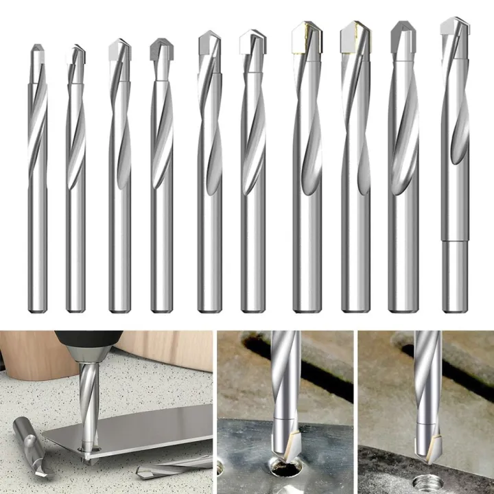 CNC Lathe Machine Tool Drilling Tools Wood Metal Hole Cutter Drill Bit ...
