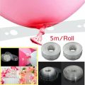 Balloon Decorating Strip Connect Chain DIY Balloon Arch Strip Tape Plastic 5M. 
