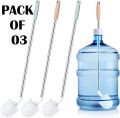 Z&A Home - 19 Liter Gallon Water Bottle Cleaning Brush – Long Handle Bottle Brush 64cm for Deep Cleaning | Anti-Fungus Brush for Water Dispenser Bottles, Home, Kitchen & Office Use. 