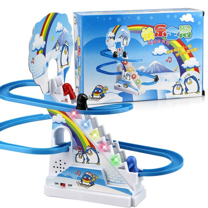 Musical%20Penguin%20Roller%20Coaster%20Track%20Set%20With%20Tiny%20Penguin%20Toys%20With%20Lights%20&%20Sound%20-%20Image%205