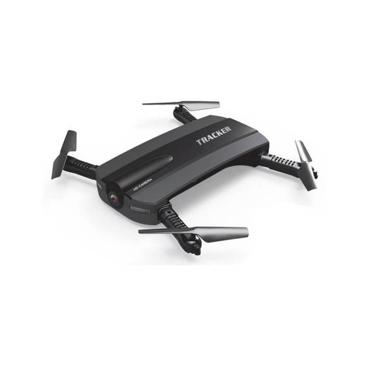 Hd Wifi Drone Camera Tracker - Black