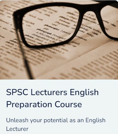 Spsc 96 SPSC Lecturers English Preparation Course | Daraz.pk