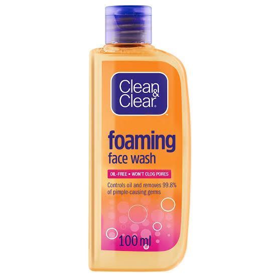 Clean And Clear Foaming Face Wash - 50ml - 100ml