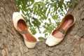 White Khussa Shoes | Handcrafted Desi Khussa with Embroidery | Comfortable Leather Padding | Elegant & Timeless Design for Weddings & Events. 