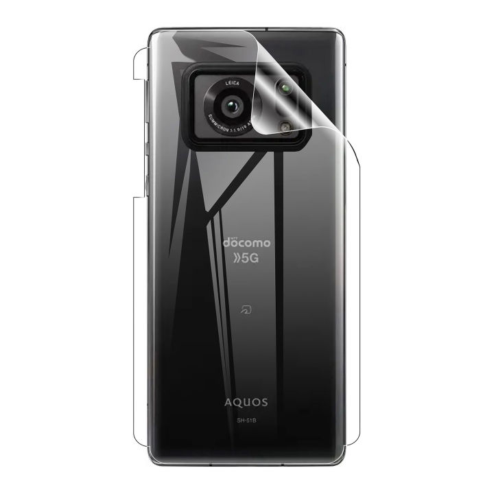 Sharp Aquos R6 Back Jelly Protector Soft Clear Protection Film Transparent Hydrogel Film Protector For Sharp Aquos R6