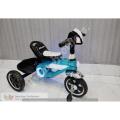 COCO Baby Tricycle With Front Rainbow Lights, Music , Back Basket Also Light install In Frame & In Handle. 