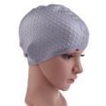 Silicone Swimming Cap Uni Flexible Waterproof Adult Waterdrop Swimming Head Cover Protect Ear Swim Caps Pool Bath Cap 2019. 