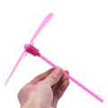 Children colorful luminous bamboo dragonfly Flash flying fairy  LED Toys. 