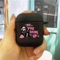 【Solo Yolo】Ghostface Scream Horror Art Earphone Case for Apple AirPods 1 2 3 Pro Pro2 Black Soft Silicone Cover for Airpods 3 Accessories. 