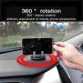 DRR Car Mobile Holder Dual Purpose 360-Degree Rotating Mobile Car Mount Holder Stand for Dashboard & Table Desk with Double Grip Holder. 