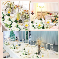 1 Sets Metal Floral Hoop Centerpiece Gold Iron+Wood 12 Inch Floral Ring Wreath Hanging Candle Circle Centerpiece. 