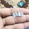 Original Zircon Stone White Color 8.0 crt ± 1crt Gems Stone for ring round shape stone. 
