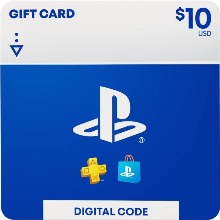 PlayStation Store PSN 10 USD Dollar $10 Digital Code (PS4/ PS5) – Instant delivery (US or USA Region)/ Voucher / Digital Card / Gift Card / eGift Card