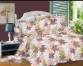 Printed King Size Cotton Bedsheet Set with pillowcase | Cotton Embroidered Bedsheet Set. 