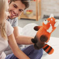 Cartoon Cute Kawaii Anime Disney Plush Toy Turning Red Bear Plushies Peripheral Animal Red Panda Plush Toys Doll Children Gifts. 