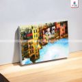Impressive Building Reflection Canvas Artwork | Wall Decor for Your Home | Gift Mall. 