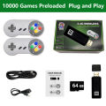 U8 lite Video Game Console 32G Stick Lite 4K Built-in 10000 Games Retro Games Console Wireless Controller For GBA Xmas. 