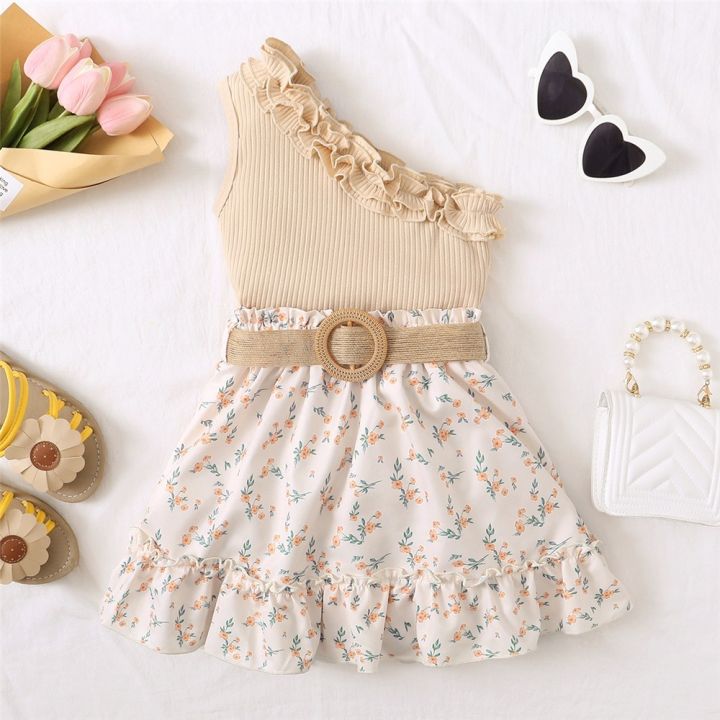 Dress%20for%20Baby%20Girl%201-6%20Years%20Birthday%20Clothing%20Set%20Sleeveless%20Off%20Shoulder%20T-shirt%20Floral%20Skirt%202PCS%20Costume%20Summer%20Kids%20Girl%20Holiday%20Fashion%20Dresses%20Outfit%20Suit%20-%20Image%2010