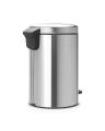 Small-Stainless Steel (S, M, L)  Pedal Bin Kitchen Bathroom Toilet Rubbish Office Waste. 