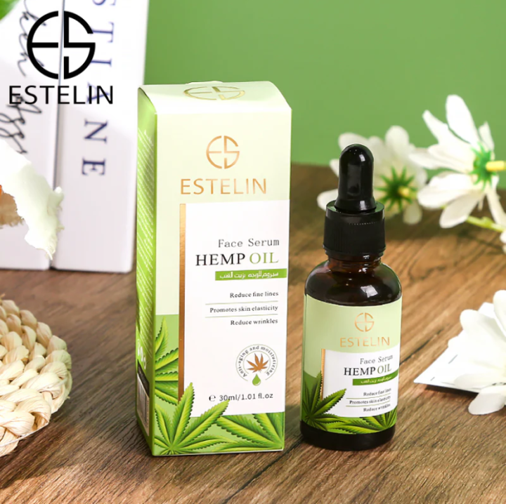 ESTELIN Hemp Oil Face Serum To Reduce Fine Lines & Wrinkles 30ml ES0020