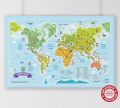 Kids Map of the World. 