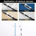 12pcs of Heavy-Duty Durable Self-Adhesive Cable Clip 6mm And 12mm Wire Clips For DIY And Indoor Use Cord Holder Transparent Color Wire Holder Wire Clamp for Car Organizing USB Charging Cable TV PC Home Office. 