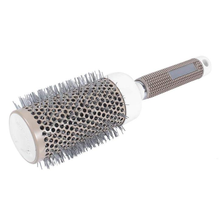 Round Hair Brush Blow Dry Drying Style Salon Barber Brushes Iron Comb Nano Technology 45