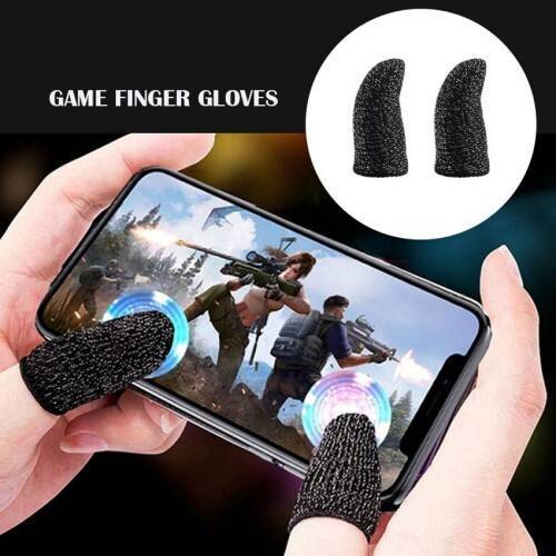 (Pack of 6)Original PUBG Game Finger Sleeve Phone Screen Controller Breathable Thumb Protection Gloves Finger Cover