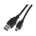 USB A to Mini B Data Transfer USB Charging Cable for PC, Laptop, Car Dash Cam, Digital Camera. 
