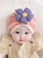 Baby Hat Spring and Autumn Thin 0-3-6-12 Month-Old Newborn Care Fontanel Hat Pure Cotton Newborn Baby Girl Beanie. 