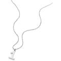 Counting Number 1 Stainless Steel Pendant Necklace with Chain For Men. 
