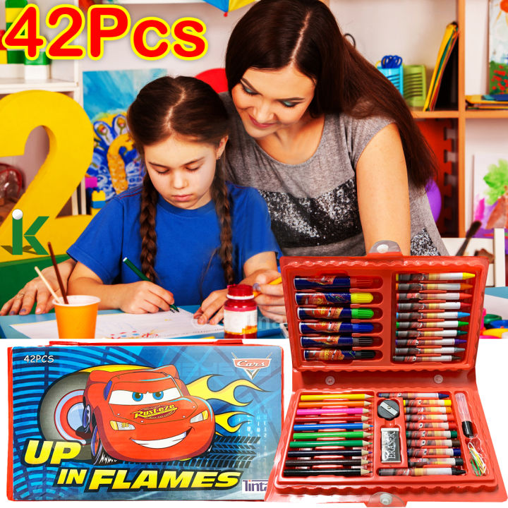 Princess%2042%20PCS%20Multi%20Colouring%20Kit/Set%20With%20Button%20Box%20-%20Image%202