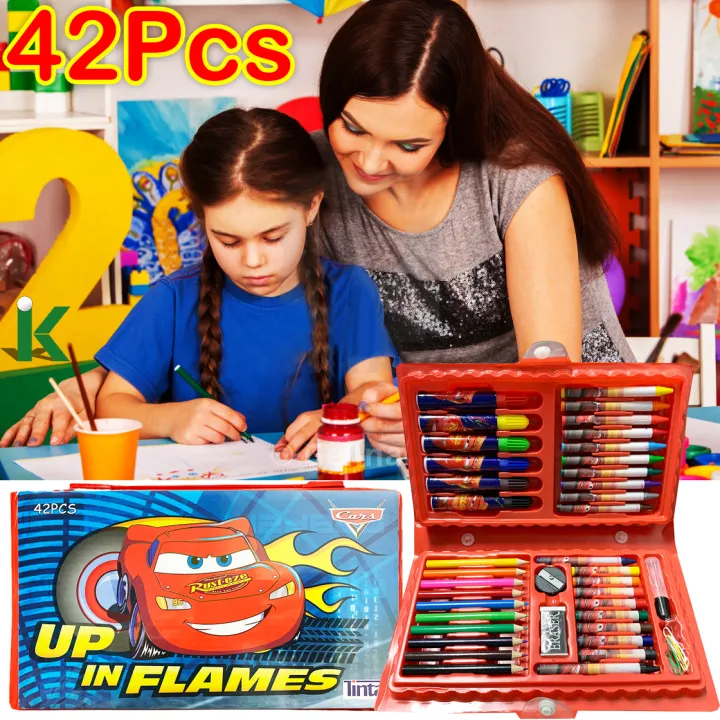 Princess%2042%20PCS%20Multi%20Colouring%20Kit/Set%20With%20Button%20Box%20-%20Image%203