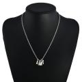 Korea POP BTS Jimin Bangtan Boys Fan Club ARMY Silver Necklace Women's Men's Jewelry Gift. 