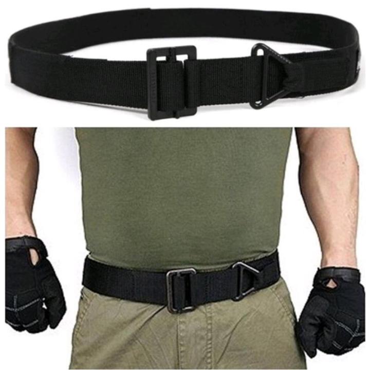 Army Military's & Police Rigger Belt Parachute - Black