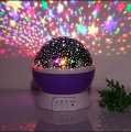 STAR MASTER LAMP NIGHT LIGHT LAMP LED Projector, Galaxy Moon Romantic Decoration Sky Star Rotating Lamp for Kid's Room and with USB Wire (Multicolour) Pack of 1. 