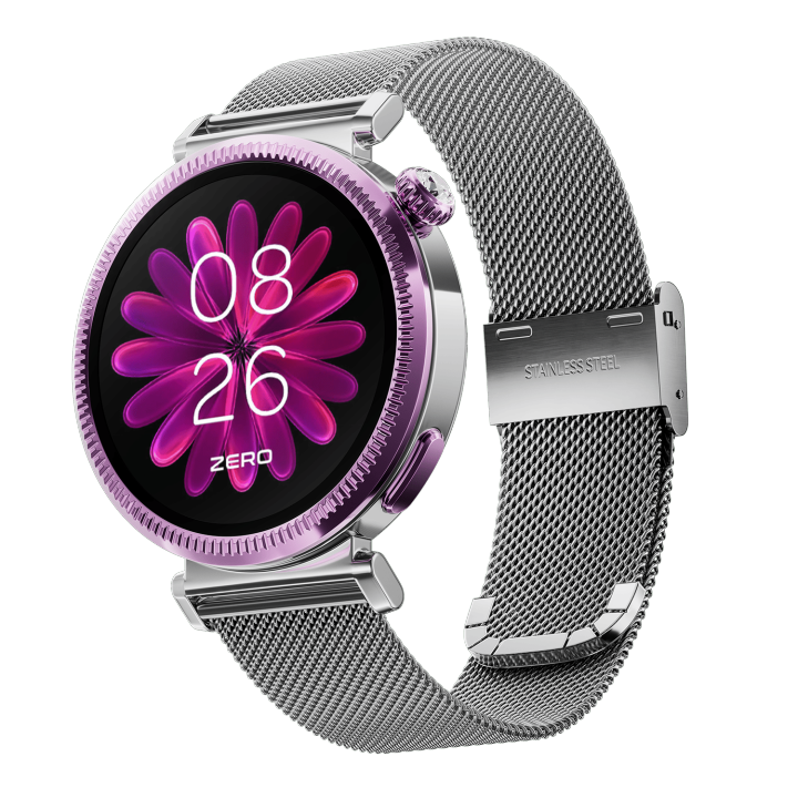 Zero%C2%AE%20Jewel%20Pro%20Smartwatch%20for%20Women%20%201.1"%20AMOLED%20Display,%20Bluetooth%20Calling,%20110+%20Sports%20Modes,%20Health%20Tracking%20%20Diamond-Cut%20Design%20with%20Stainless%20Case%20%20Best%20Lightweight%20Smartwatch%20for%20IOS%20&%20Android%20-%20Image%209