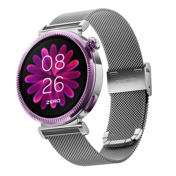 Zero%C2%AE%20Jewel%20Pro%20Smartwatch%20for%20Women%20%201.1"%20AMOLED%20Display,%20Bluetooth%20Calling,%20110+%20Sports%20Modes,%20Health%20Tracking%20%20Diamond-Cut%20Design%20with%20Stainless%20Case%20%20Best%20Lightweight%20Smartwatch%20for%20IOS%20&%20Android%20-%20Image%209