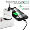 Quick Charge 3.0 USB Charger 5V 2.4A QC3.0 Fast Charging USB Wall Charger for iPhone Samsung Xiaomi Mobile Phone Charger 3 USB. 
