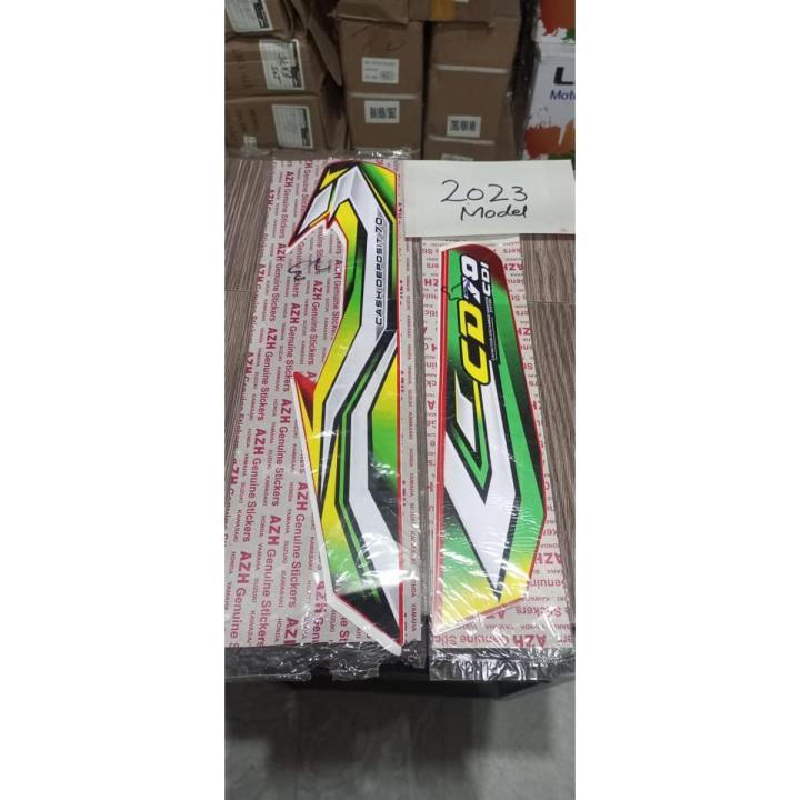 Tanki Tapa Sticker 2023 Model Honda 70 ( COMPLETE SET )