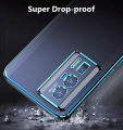 icasecover for Xiaomi POCO X5 X4 X3 F5 F4 F3 M4 Pro GT NFC Soft Case Luxury Plating Transparent Silicone Shockproof Bumper Back Cover Casing. 