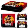Ps4 slim\Fat\Pro Red Dead Redemption 2: design skin with 2 controller skin. 