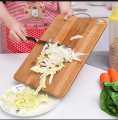 CUTTING BOARD  Extra Large Cutting Board Wooden Cutting Board Thick Strong Meat Chopping Block Solid Easy To Hang. 