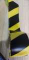 Cross Caution Tape 100 Meter X 3" Roll YELLOW TAPE Non-Adhesive Barricade Tape / safety Barrier / Construction Area / Warning. 