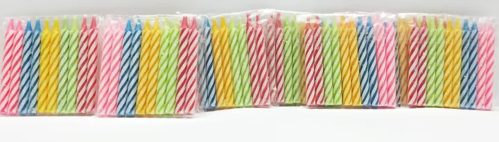 Pack%20of%2010%20Multi%20Mini%20Color%20Birthday%20Candle%20%7C%20Cake%20Topper%20%7C%20Party%20Candle%20%7C%206%20cm%20Cake%20Candle%20-%20Image%204