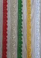 40 Colors New Design Shuttle Laces (14 Yards) | GPO Laces for Dupatta Borders, Shirts, Clothes, Gowns & Baby Frocks. 